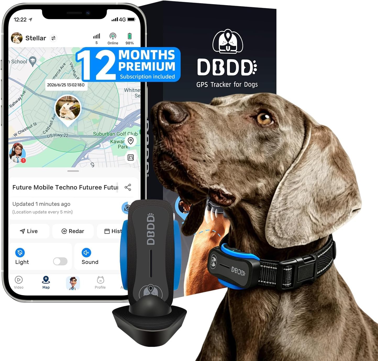 DBDD GPS Dog Trackers