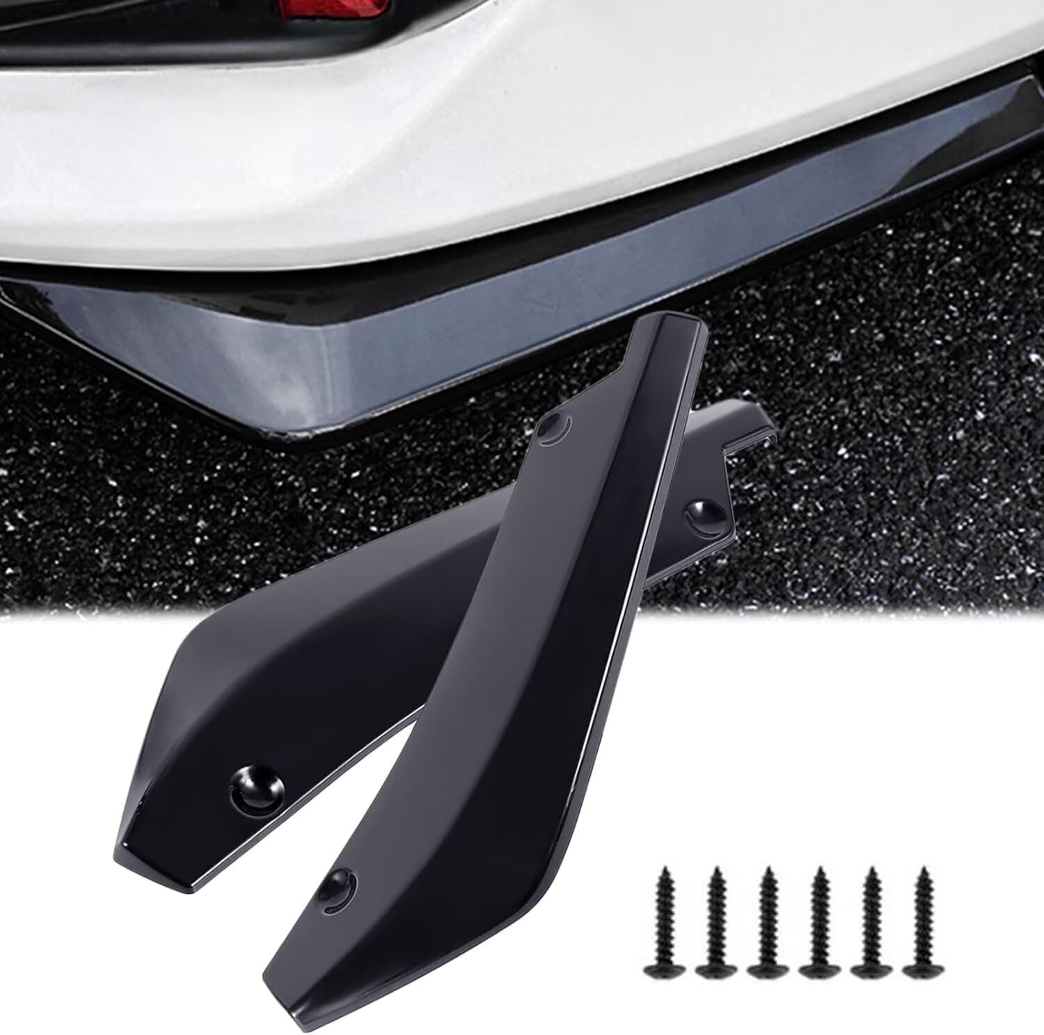Amazon | 50系/ZVW52 プリウスPHV 自動車用 リアバンパースポイラー 2