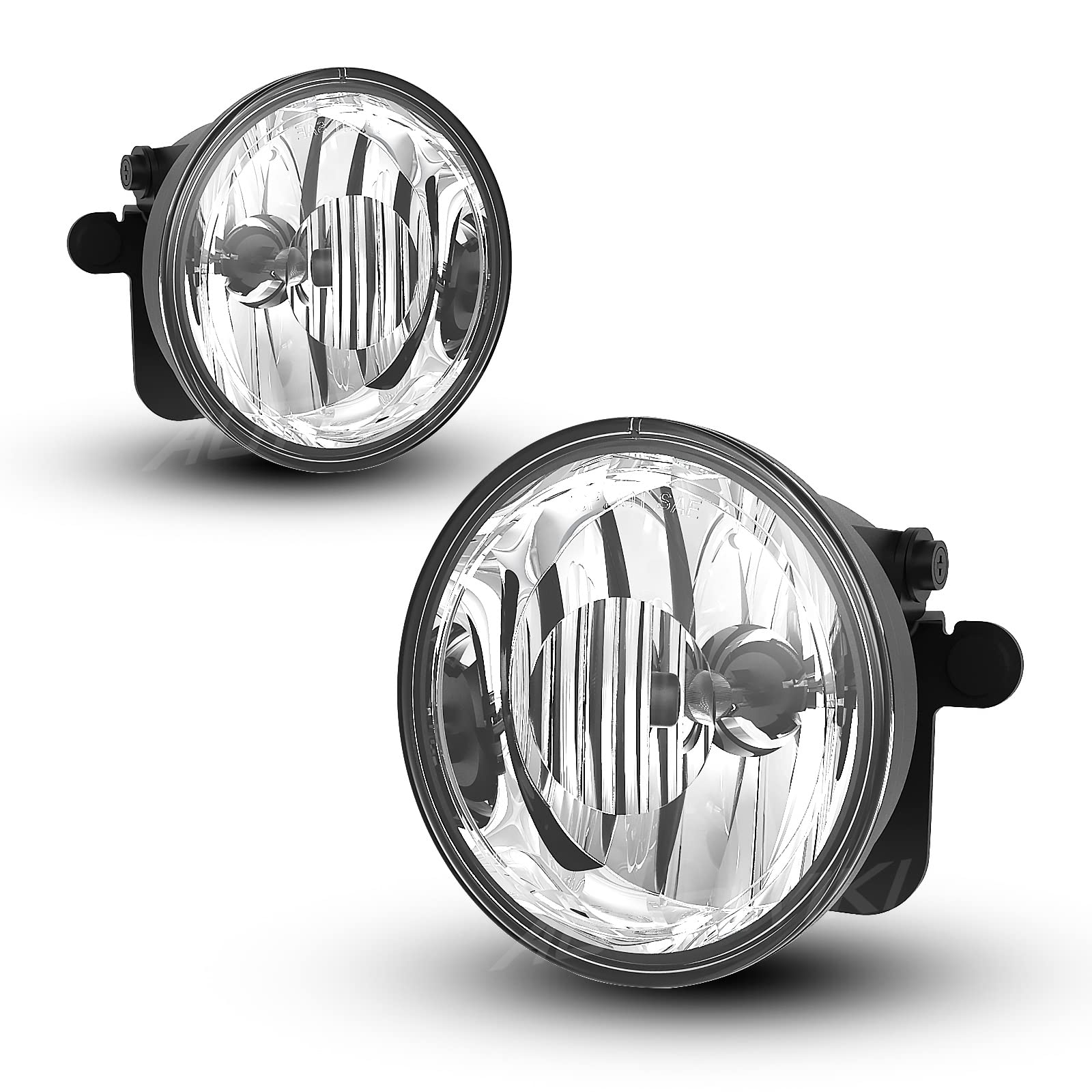 Fog Lights Fit For 2000-2006 Chevy Tahoe Z71, 2004-2006 Chevy Suburban 1500 Z71, 1997-2003 Pontiac Grand Prix, 2000-2005 Pontiac Sunfire 2PCS OEM Replacement Fog Lamps AUTOWIKI