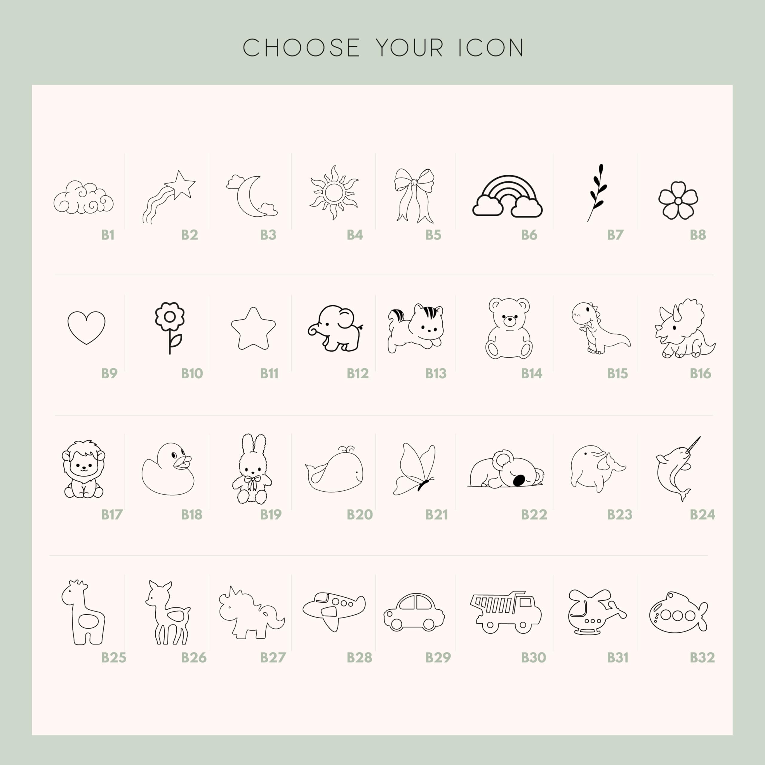 Custom Wooden Baby Brush set, Optional Icons and Fonts, Personalized Wooden Baby Brush and Comb Set, Personalized Baby Gifts, Baby Shower Gift Girls, Boy