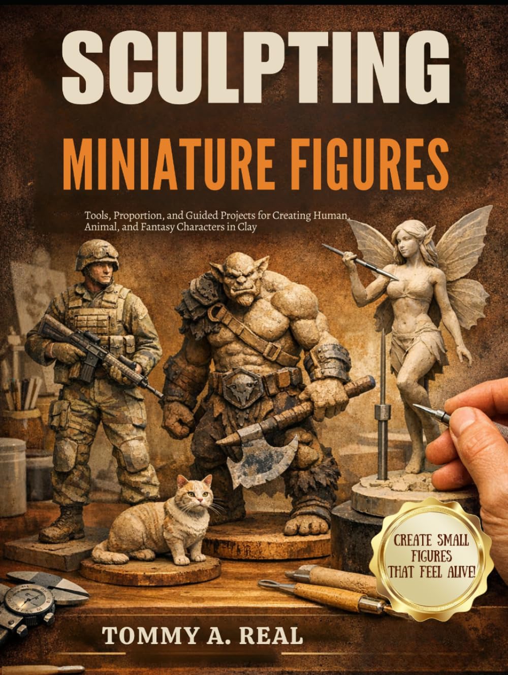 SCULPTING MINIATURE FIGURES: Tools, Proportion, and Guided Projects for Creating Human, Animal, and Fantasy Characters in Clay