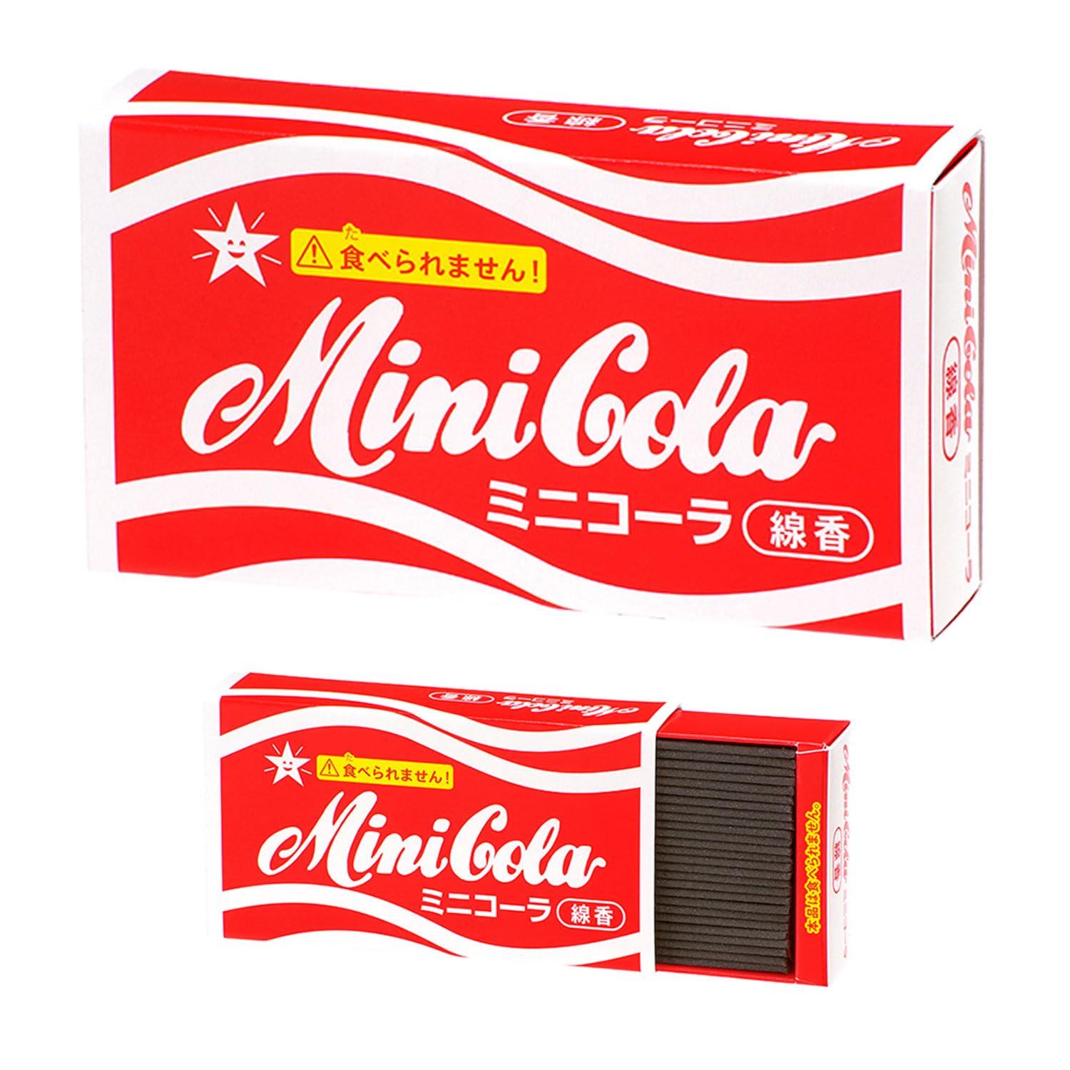 Amazon｜カメヤマ ミニコーラ ミニ寸線香 約50g コラボ線香