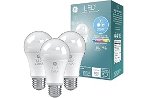 GE Color-Changing Light Bulbs with Remote (3 Pack)