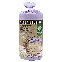 Probios Gallette di Grano Saraceno Biologiche - Croccanti e Gustose Senza Glutine