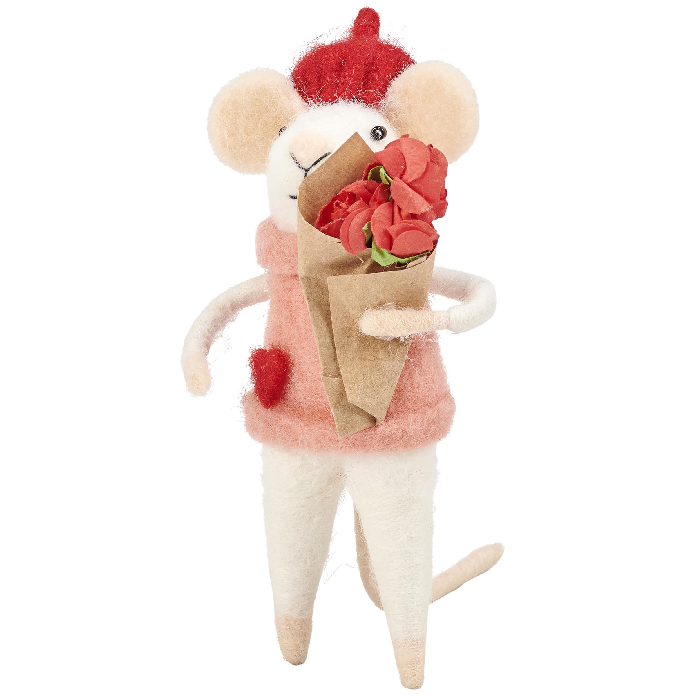 アニマリート　animalito　ハンドメイド　リス Amazon.com: Primitives by Kathy Collectible Felt Critter, 5-inch