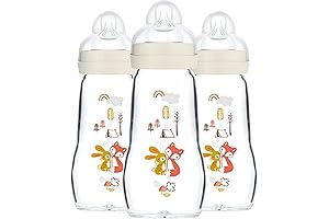 9oz Feel Good Easy Flow Premium Glass Bottle