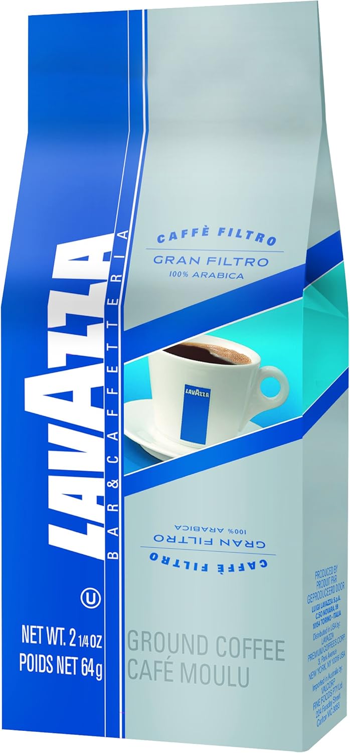 Lavazza Gran FiltroWhole Bean Coffee, 2.2Pound Bag (35.2 Ounce