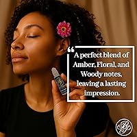 Vista 3 de Comparable a la fragancia Alien sin alcohol: aceite de perfume de tamaño de viaje de 0.3 fl oz en botella de vidrio, aceite de perfume en roll-on