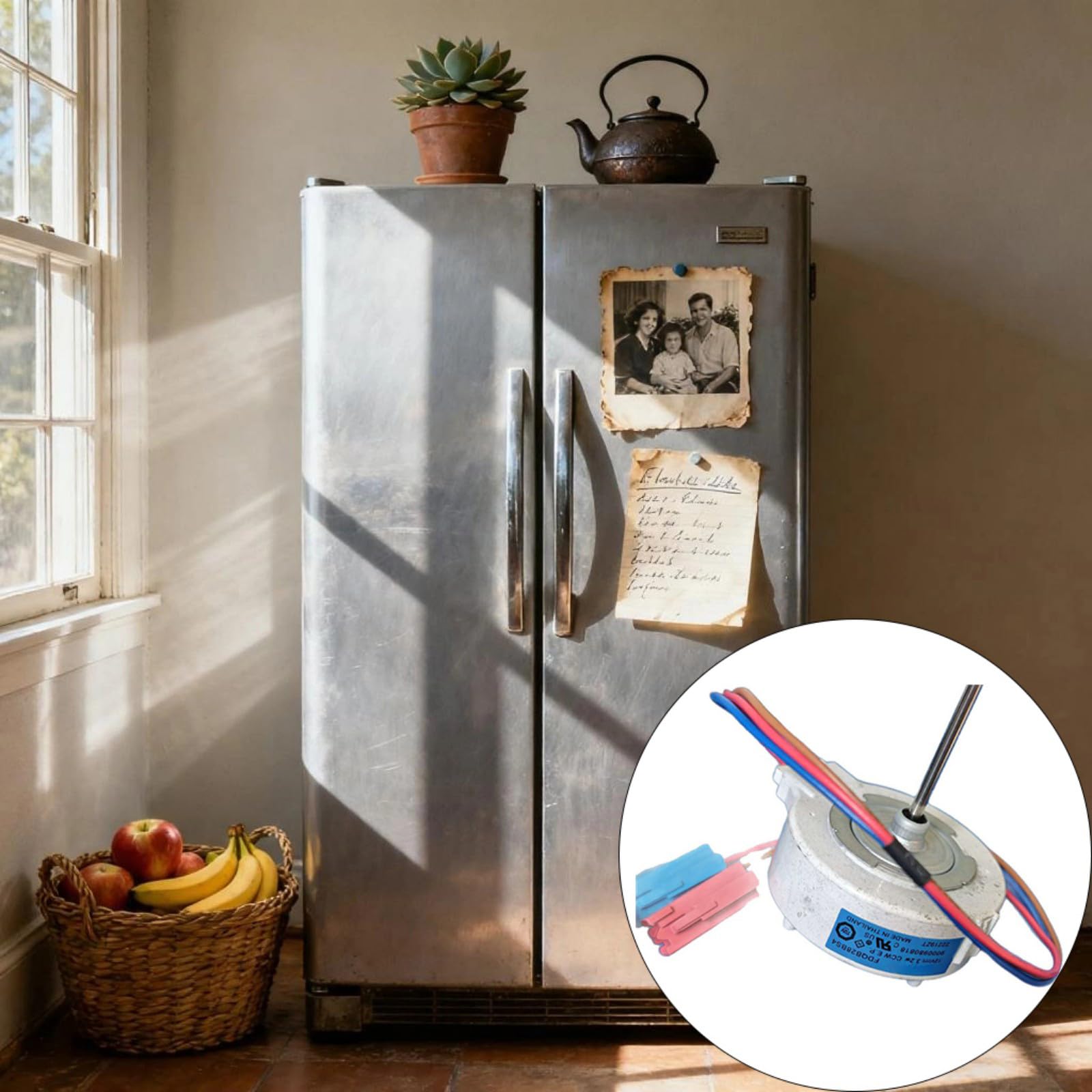 Motore della Ventola del Frigorifero 12V Ventilazione silenziosa