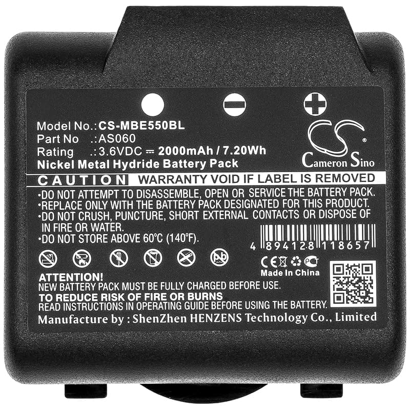 Batería de repuesto para IMET ARES, BE3600, BE5500, M550 Ares, M550 Thor, M550 Zeus, M550S Thor, M550S Zeus, número de pieza : 101015, AS060, AS083