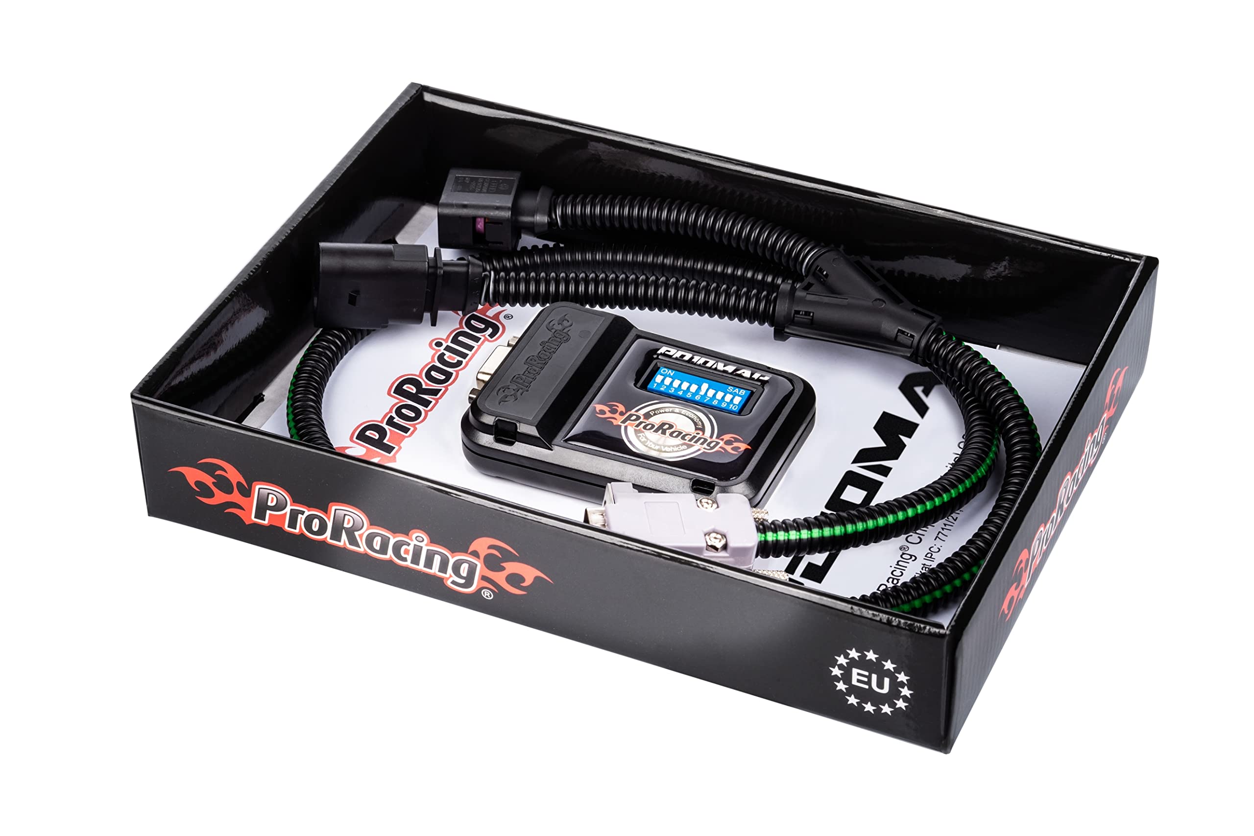 ProRacing Chip Box PD-10 MAP to nowoczesne urządzenie cyfrowe wyposażone w 10 MAP - 10 programów dla A.U.D.I A6 1,9 TDI 103 KW, 140 BHP, 320 NM (1998-2009)