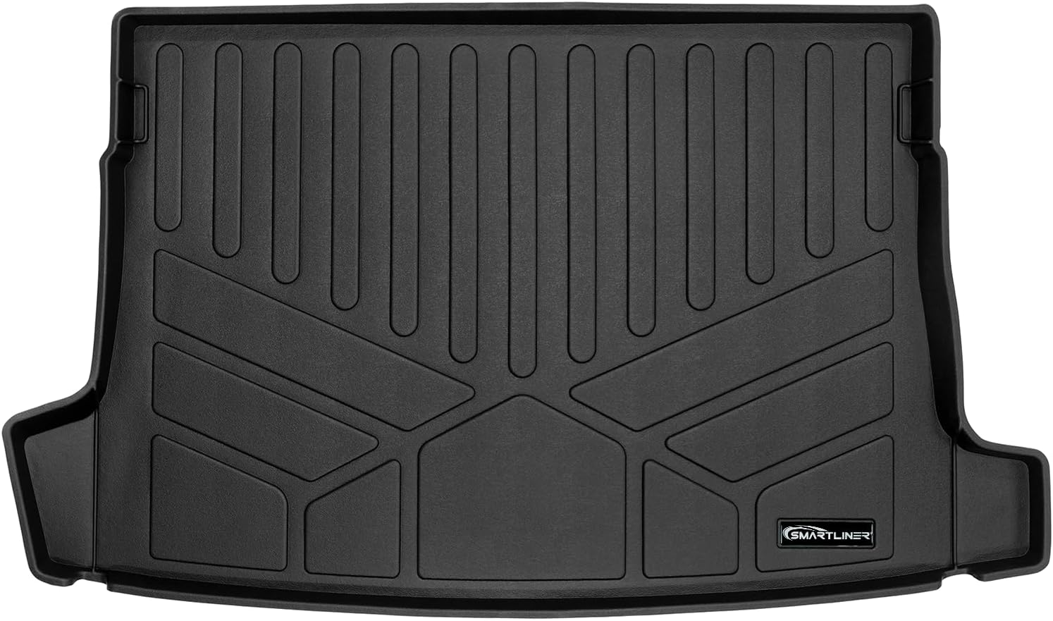 SMARTLINER All Weather Protection Custom Fit 2 Row Floor Mats and Cargo Liner Set Compatible with 2022-2025 Volkswagen Golf GTI