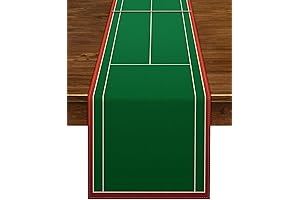 Tennis Tablecloth Linen | Tennis Court Table Runner