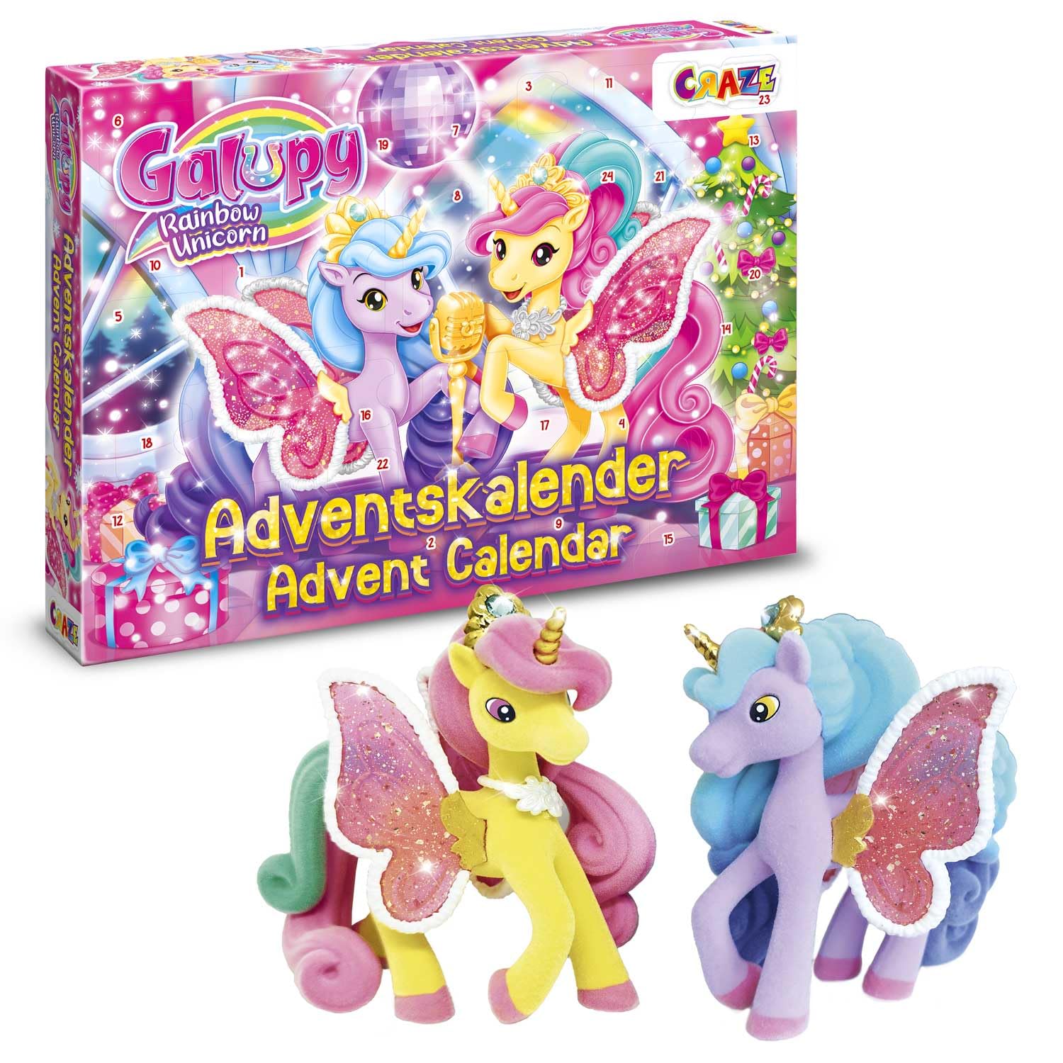 CRAZE 57254 ADK-Galupy Rainbow Unicorn, wielokolorowy : Amazon.pl