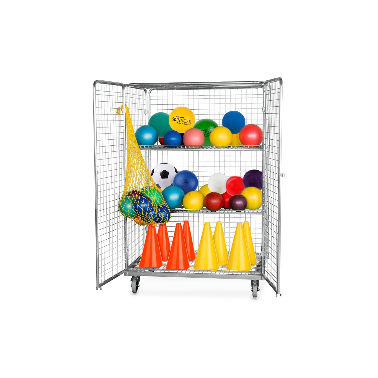 Sport-Thieme Ballwagen Stapelbar - Transportwagen F Produktbild-Vorschau 6