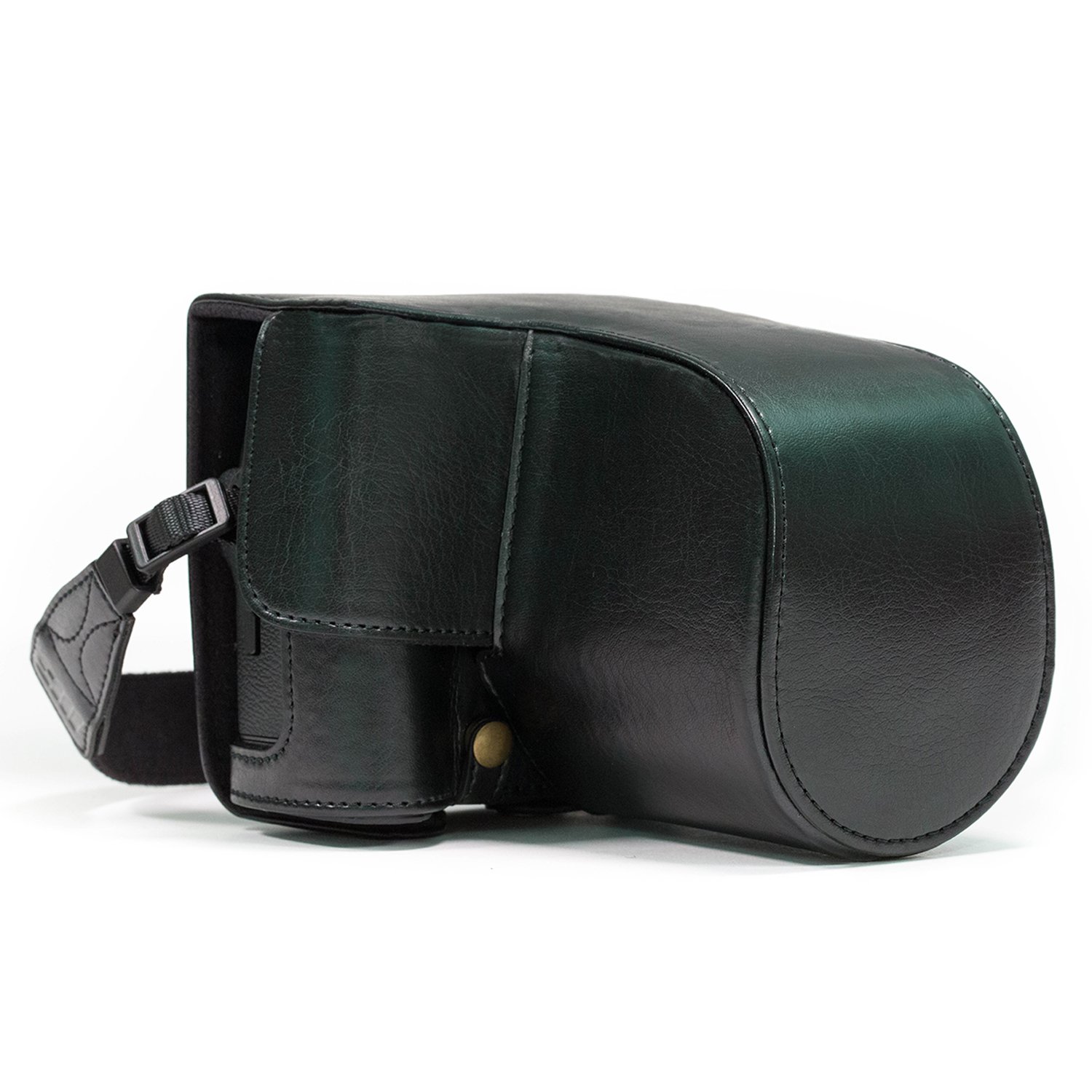 MegaGearFujifilm X-T2 Ever Ready Leather Camera Case and Strap, with Battery Access - Black - MG870