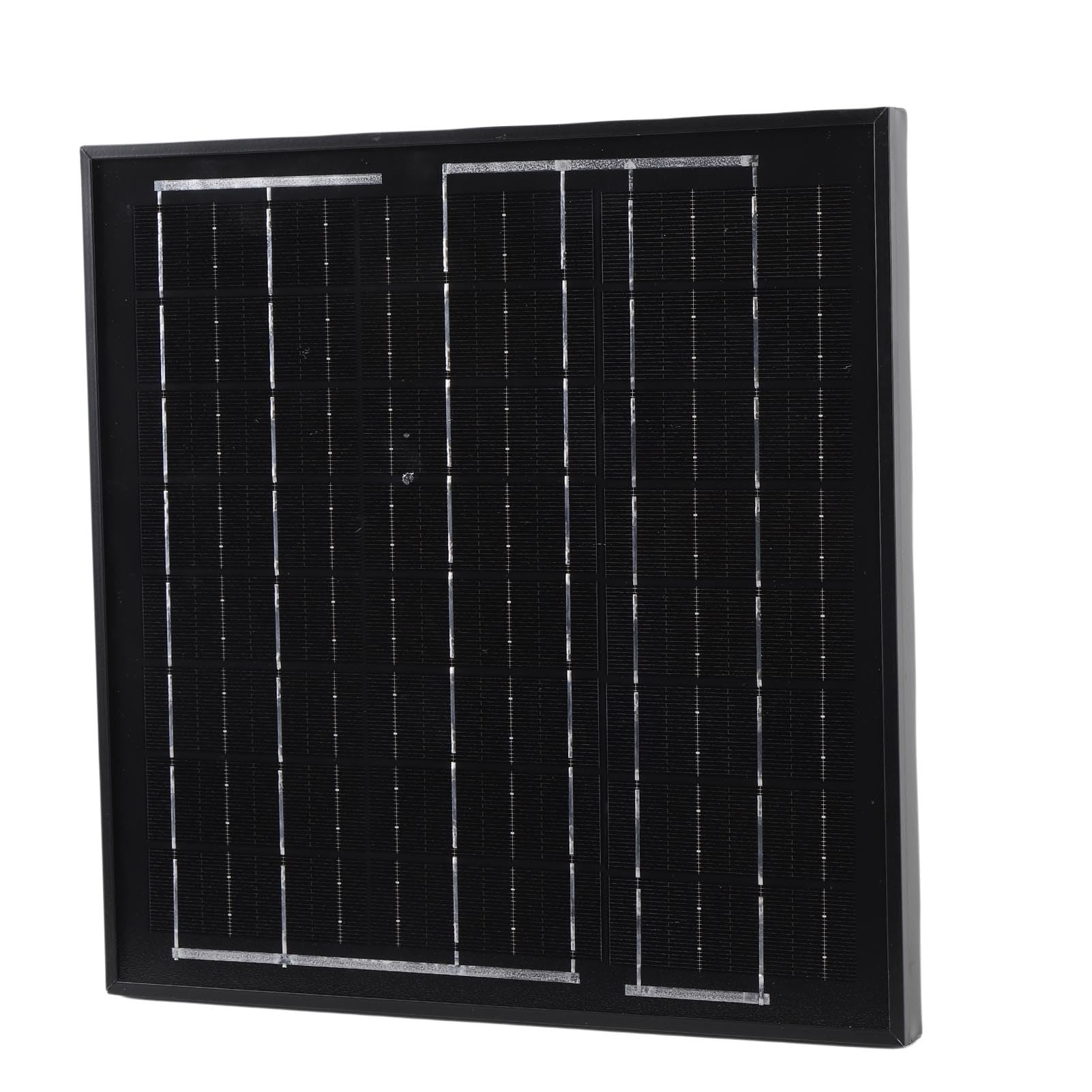 FTVOGUE Ventilatore Solare da Tetto 8W, Motore Brushless, di Scarico Ad Alta Efficienza Energetica, Ideale per Soffitte e Magazzini