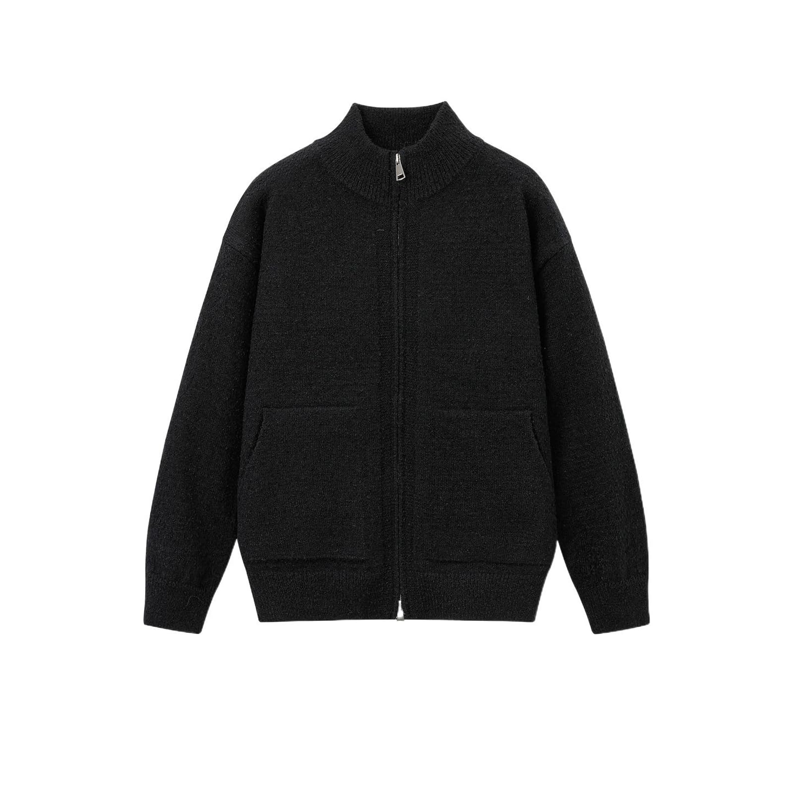 Męski dzianinowy kardigan sweter koreański styl retro luźny codzienny codzienny sweter z długim rękawem płaszcze