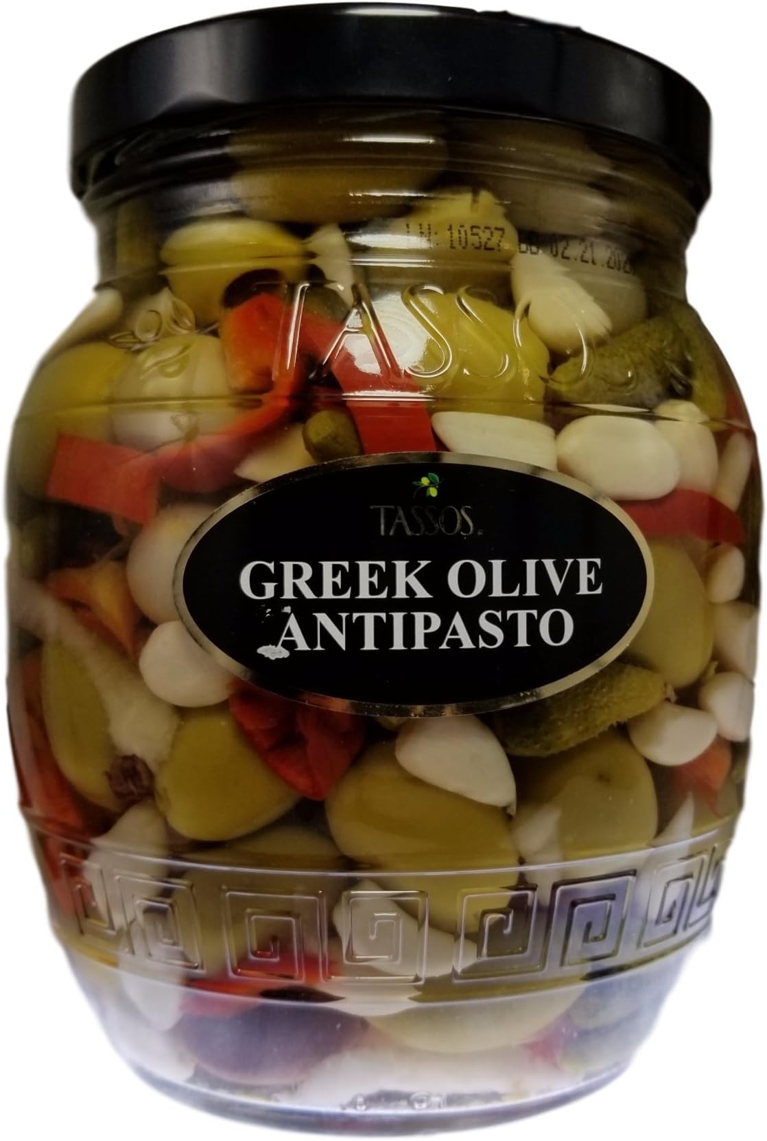 Tassos Greek Olive Antipasto Net Wt. 51.85 oz.