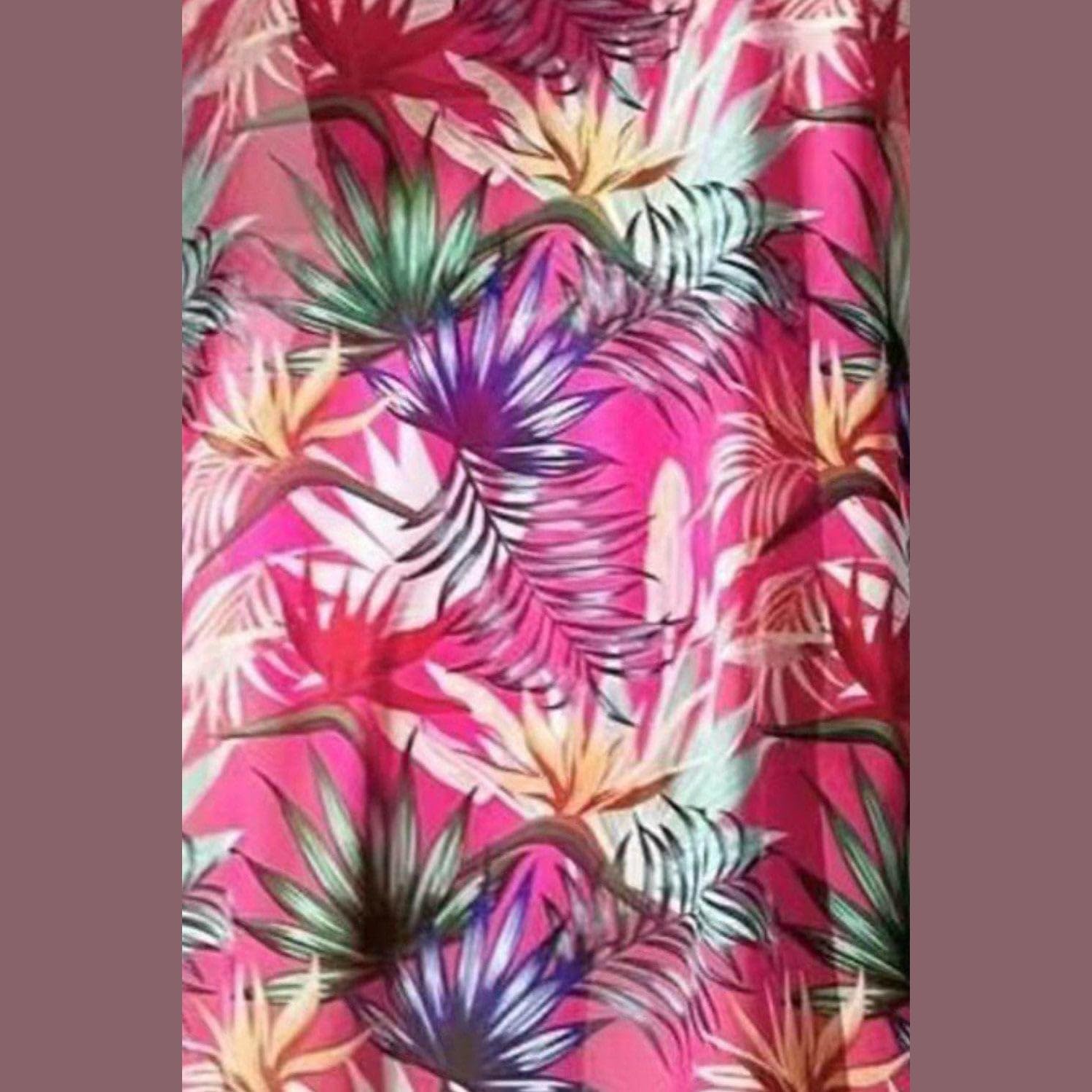 Printed Halter Neck Three-Piece Swim Set
