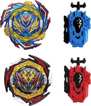 Gyroscope Turbo 4D Arena Metal Fusion Battle Spinner Kit with Battle Launcher, Gift Set 187+180