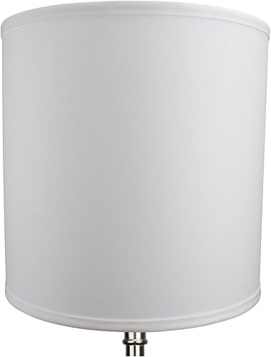 Miniatura 2 de FenchelShades.com Pantalla de tambor cilíndrico de 12 pulgadas de diámetro superior x 12 pulgadas de diámetro inferior de 12 pulgadas de altura,