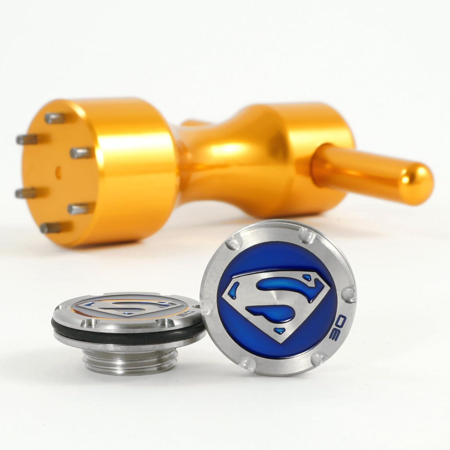 19th Hole Custom Shop 2 x 30g Blue Deluxe Tour Style Weights Wrench for Scotty Cameron Fastback, Squareback and Roundback Putters, Superman