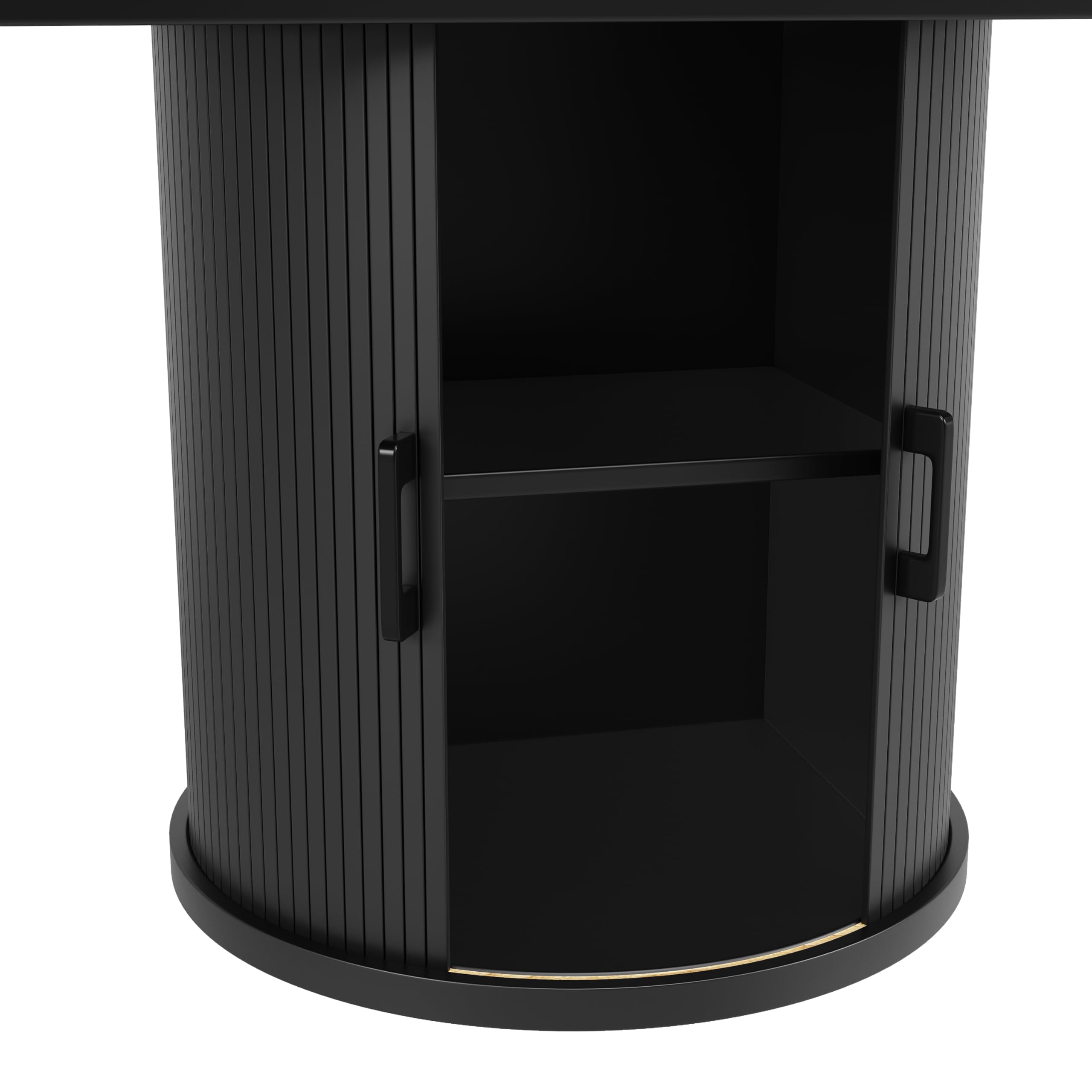 Tavolo da pranzo estensibile, tavolo da pranzo, tavolo da cucina, tavolo da balcone, tavolo da pranzo rotondo, allungabile fino a diventare ovale, 118-158 cm, per 6 persone