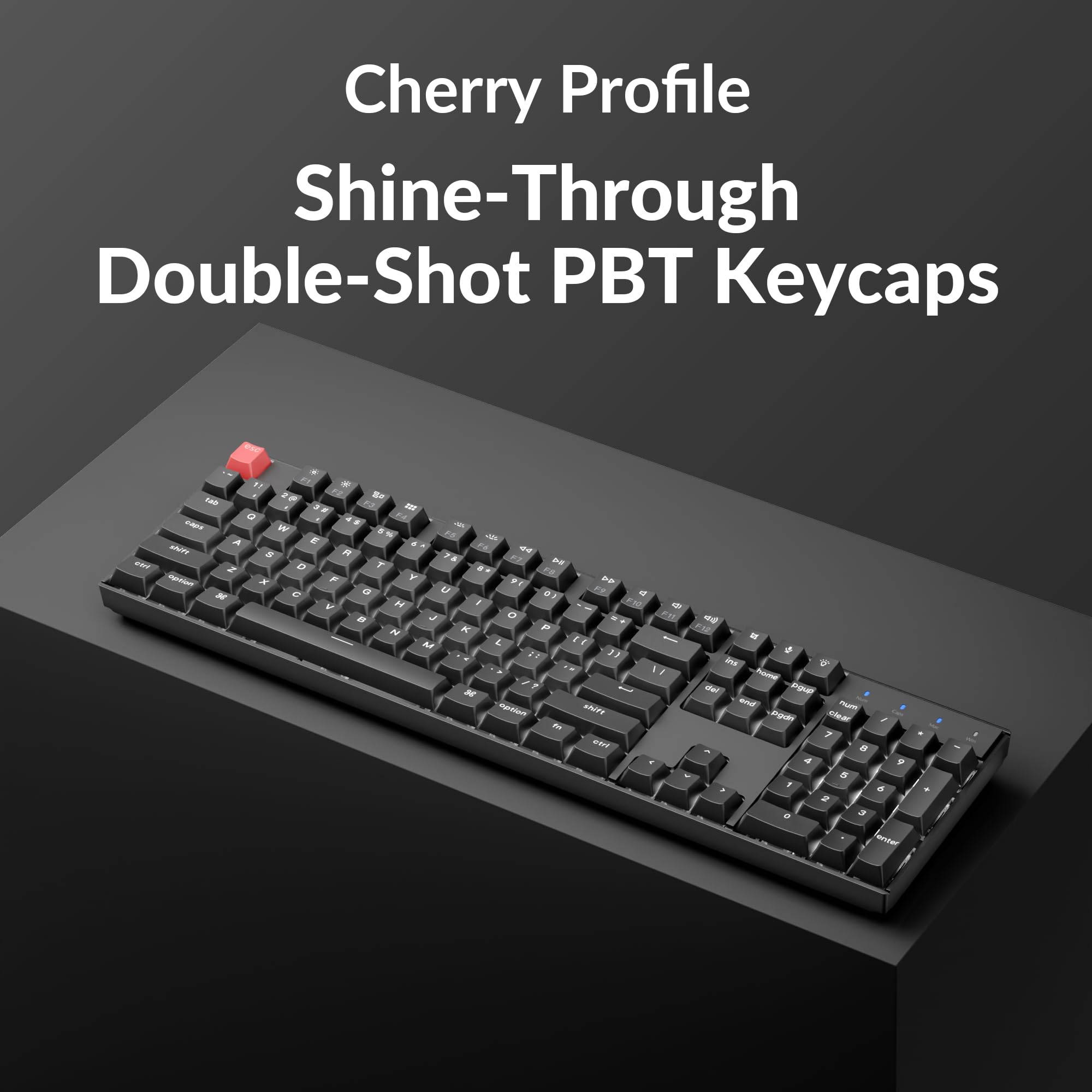 Amazon | Keychron K10 (バージョン2) フルサイズ QMK ワイヤレス