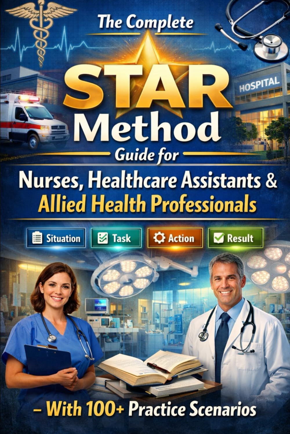 Ace Your NHS Interview: The Complete STAR Method Guide for Nurses, Healthcare Assistants & Allied Health Professionals – With 100+ Practice Scenarios