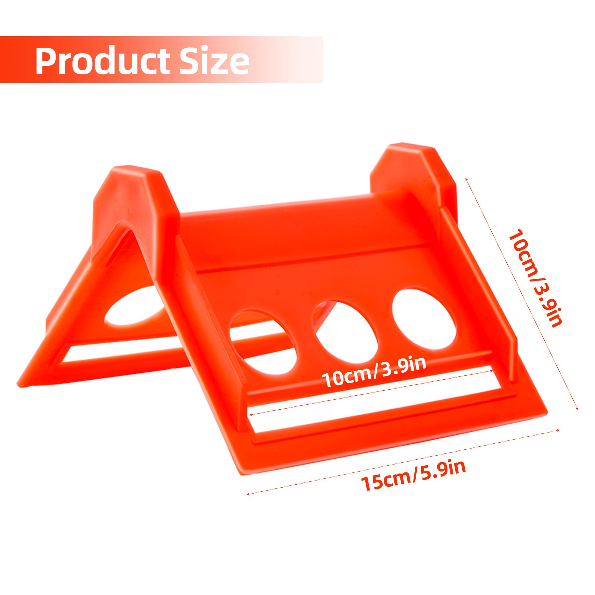 Confezione da 32 protezioni per bordi piatti da 10,2 cm con custodia per il trasporto, cinghie a cricchetto per verricello da 10,2 cm, protezioni angolari in plastica per camion e spedizioni