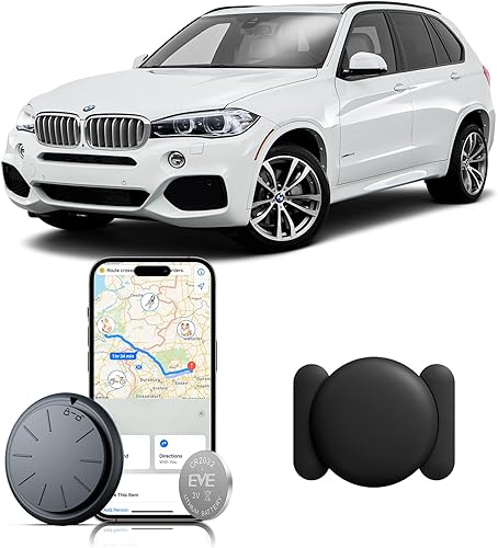 Miniatura 9 de Rastreador GPS para vehículos, 1 rastreador GPS en tiempo real para el trabajo del coche con Find My (solo iOS), dispositivo de seguimiento oculto