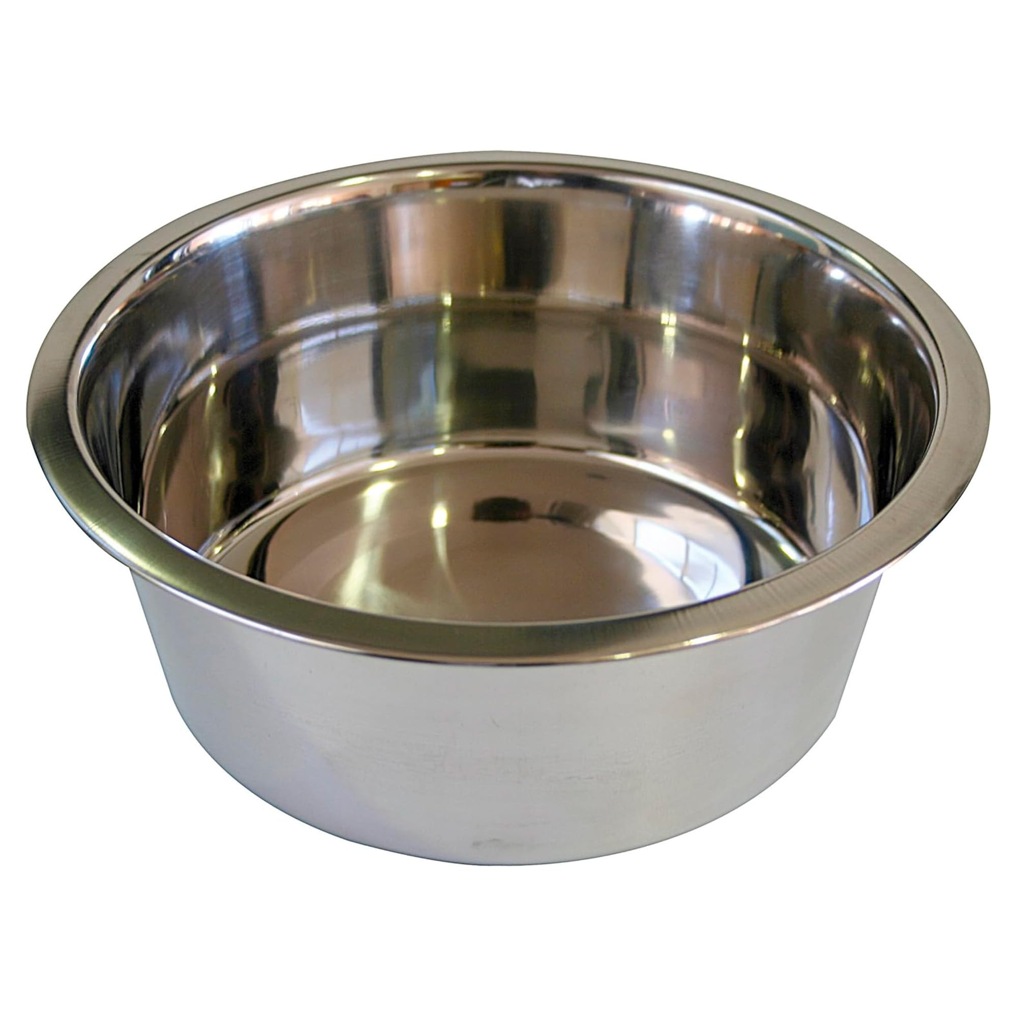 Croci DOS - Stainless steel dog bowl, capacity 0,5L, hygienic and durable, container for food and water, dishwasher safe, diameter 13cm