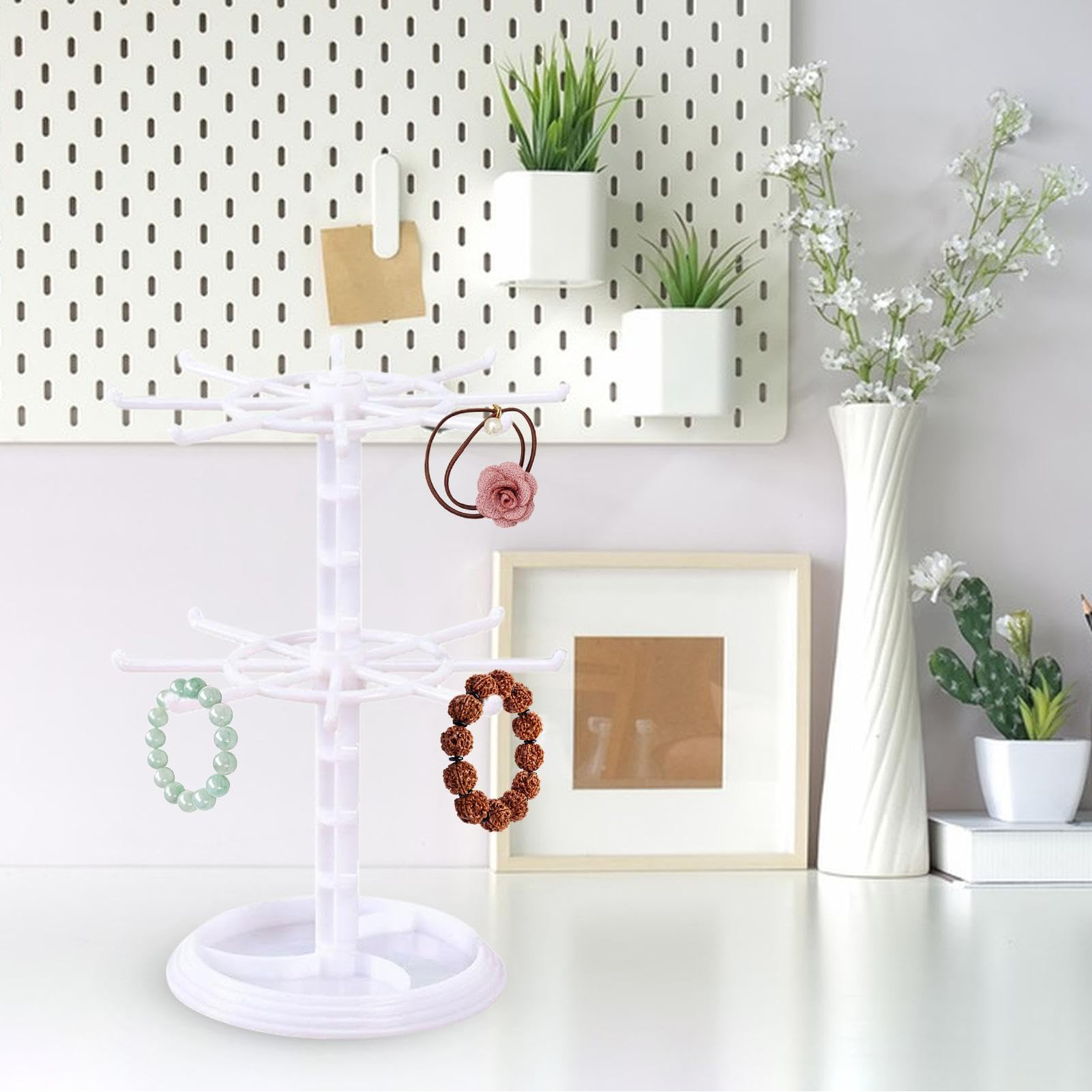 Amazon｜回転ディスプレイラック、2段回転ディスプレイラック、省