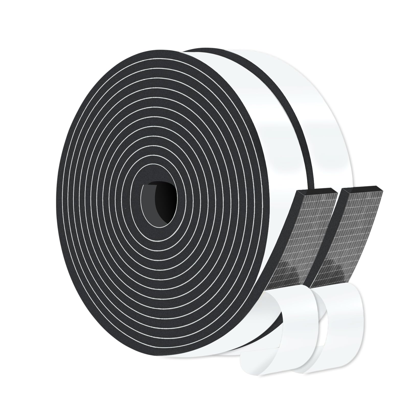 Weather Stripping Door Seal,High Density CR,1 in x 1/4 in x 26Ft