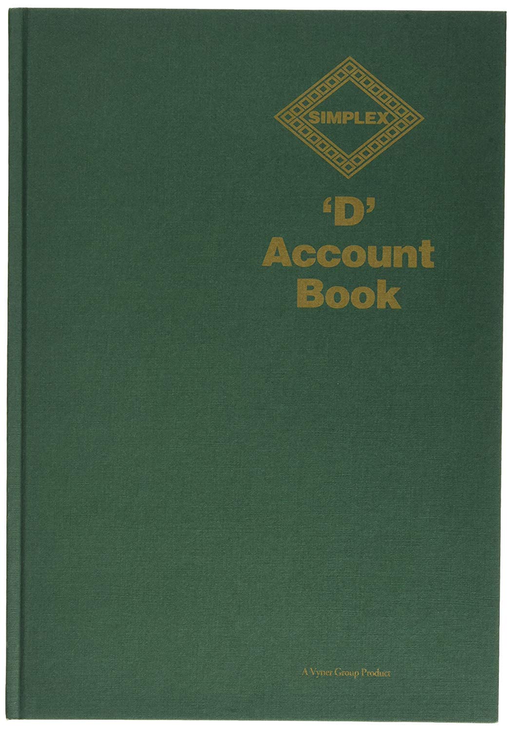 2 x D Accounts Book - Green