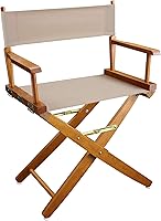 Vista 24 de American Trails - Silla de director extra ancha de alta calidad de 18.0 in, marco negro con lona verde cazador