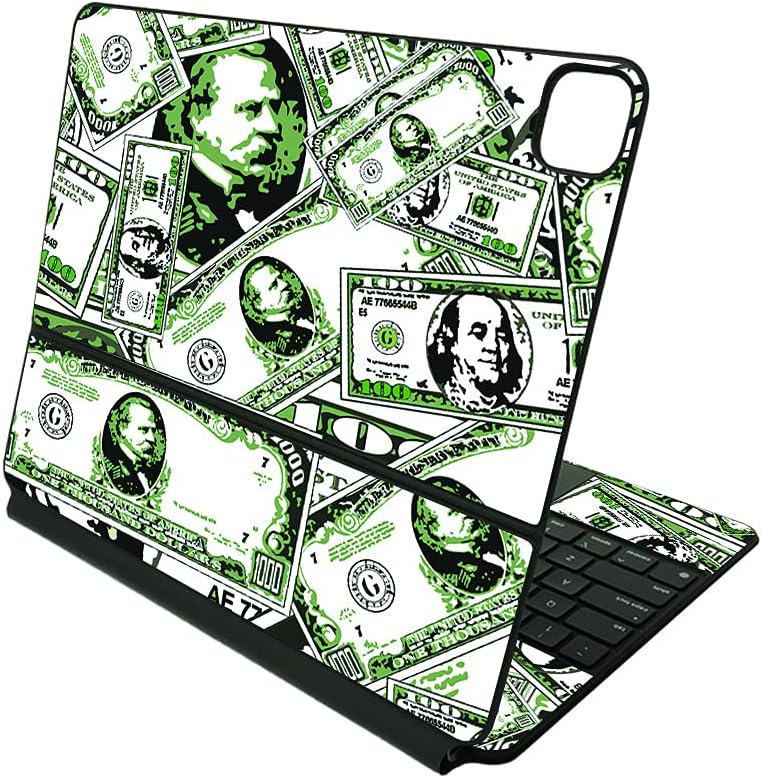 MightySkins Skin Compatible with Apple Magic Keyboard for iPad Pro 12.9" (3rd-6th Generation) - Evil Reaper | Protective, Durable, and Unique Vinyl Decal wrap Cover | Easy to Apply | Made in The USA