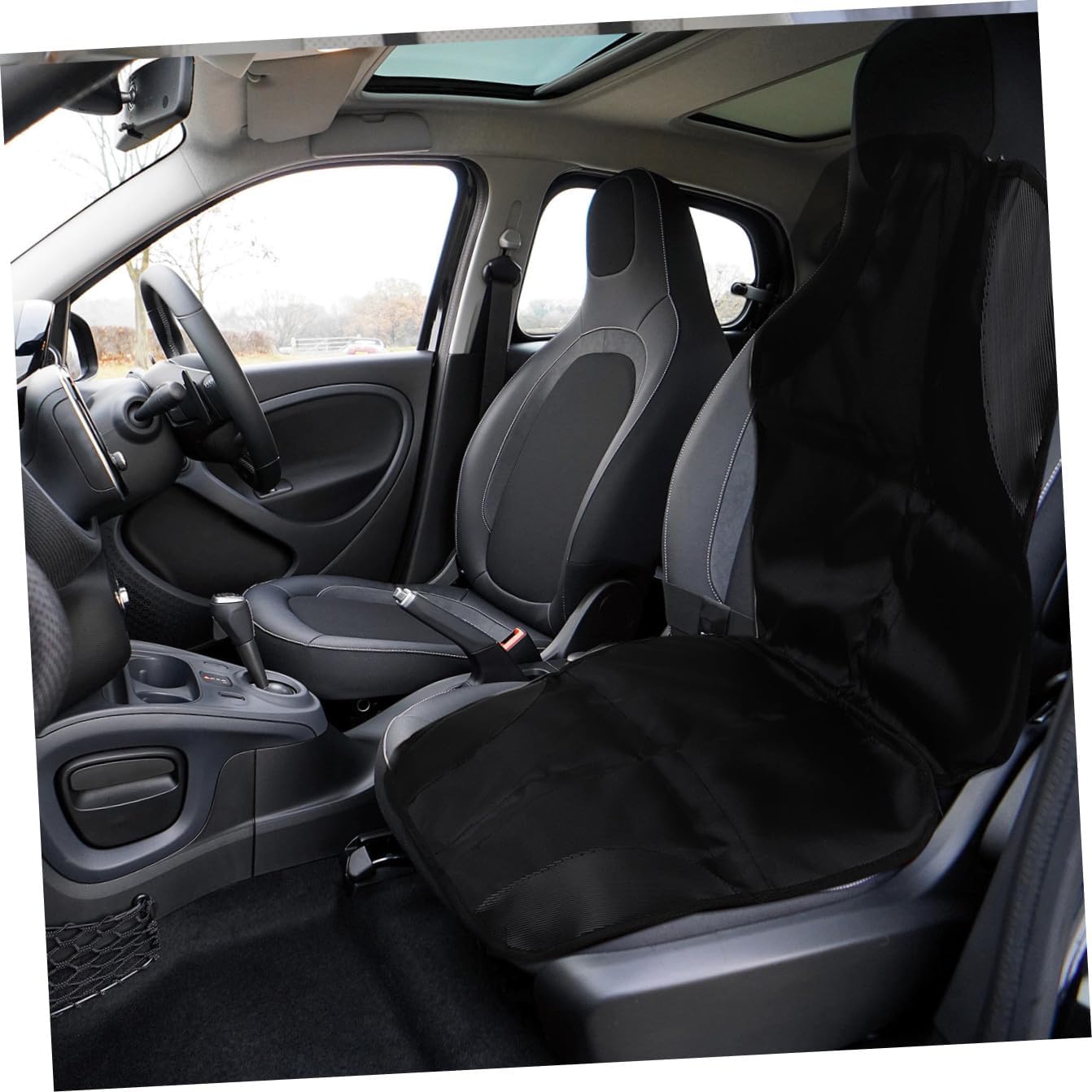 Car Seat Protector and Padding for Non-Slip Protector Mat Black Automotive Seat Protective Pad for Vehicle Suitable for Boys