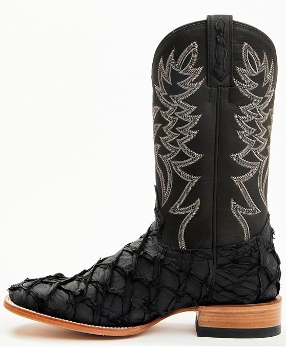 Cody James Men's Men's Exotic Pirarucu Western Boot Broad Square Toe - Bbme-864