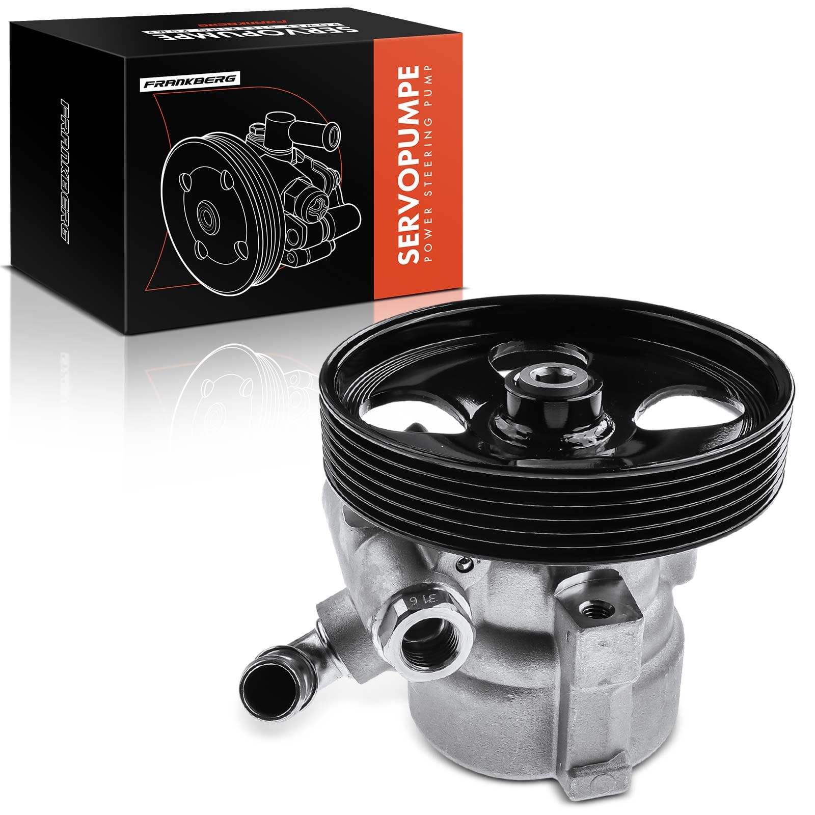 Frankberg Pompa servosterzo Compatibile con Nemo Station Wagon Bipper Tepee Nemo Furgone AA Bipper AA Replace# 1440200380,4007TC