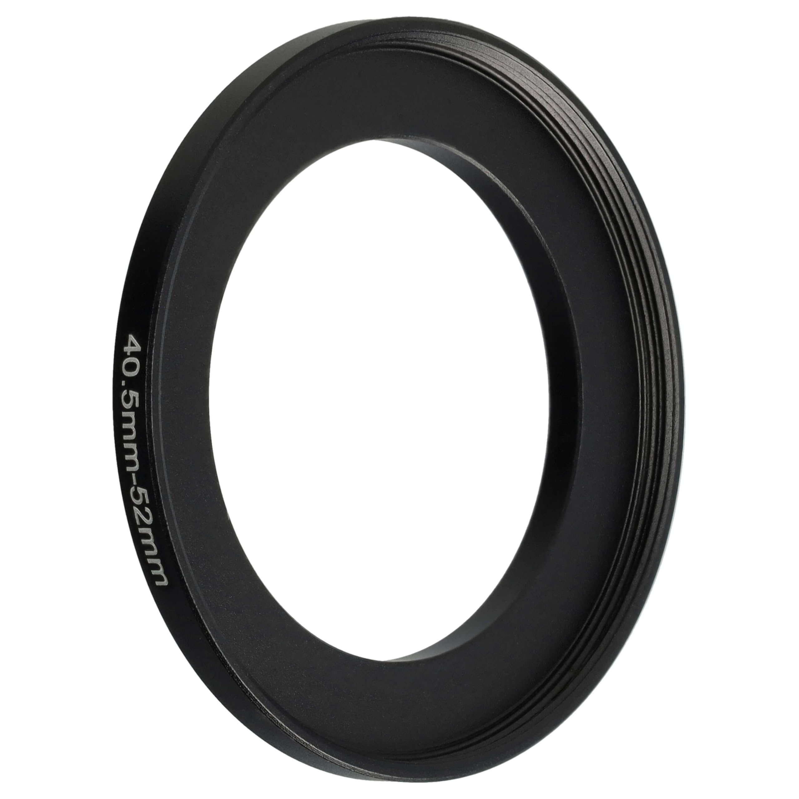 Adattatore Filtro Step-Down 52mm A 40.5mm - Anello In Alluminio Anodizzato Nero, Universale Per Obiettivi E Accessori
