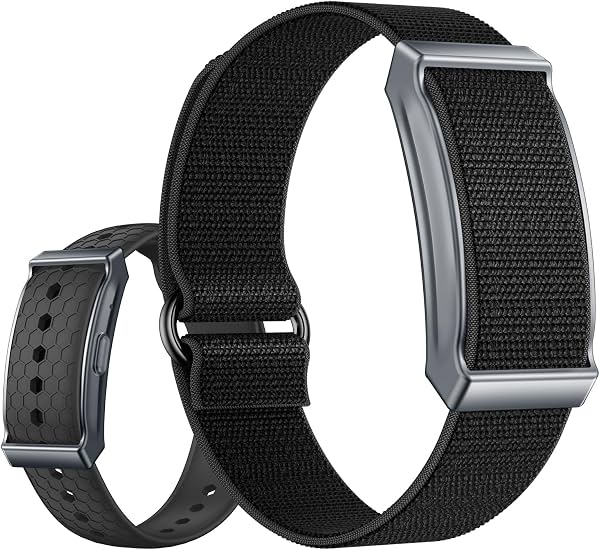 Yihou Smart Fitness Tracker para Mujer y Hombre, Banda Inteligente Ultrafina y Minimalista con Monitor de Frecuencia Cardíaca 24/7, Seguimiento de Sueño, Más de 100 Modos Deportivos, Resistente al Agua IP67, Alertas de Llamadas y Aplicaciones, Correas de Nylon y Silicona