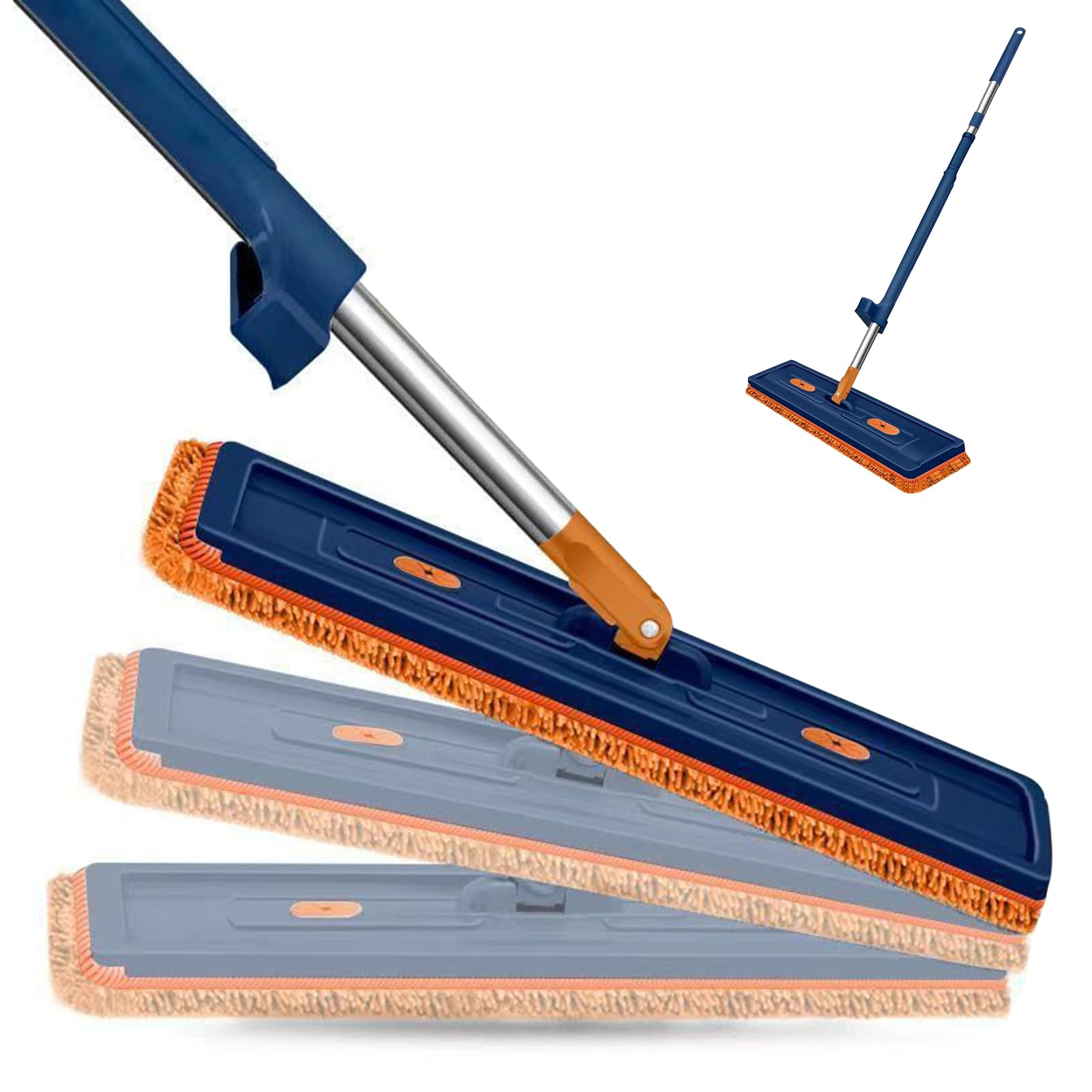 Manico lungo piano mop pulitore testa girevole a 360 gradi strumento di pulizia rotante telescopico appartamento articoli per la casa articoli per la cura