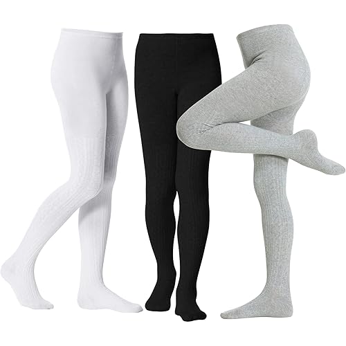 Zando Infant Soft Tights Toddler Seamless Leggings Tights for Baby Girls Winter Knit Warm Newborn Pants Stockings