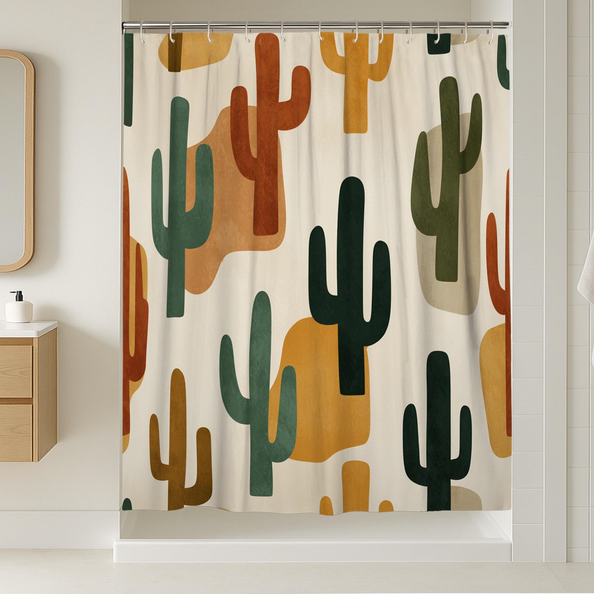 Rideau de douche décoratif moderne pour sublimer la chambre d'amis