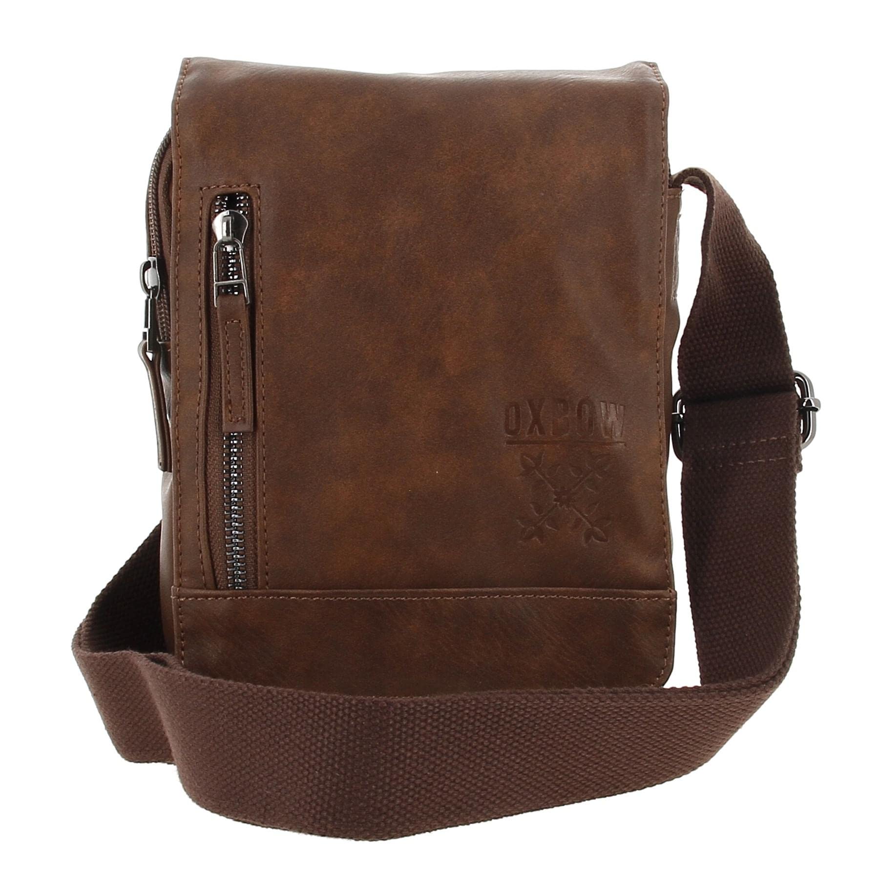 OXBOW - Pochette porte travers pu brown - Marron - Taille Unique - Sacoche pochette bandouliére