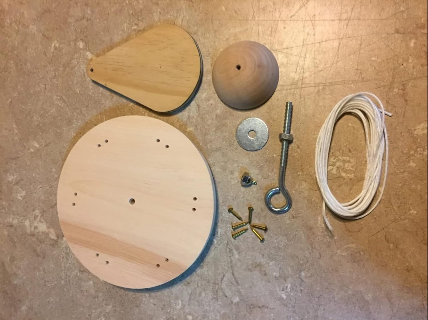 7" Diameter Top Wind Chime Repair kit for 3/4" up to 1 1/4