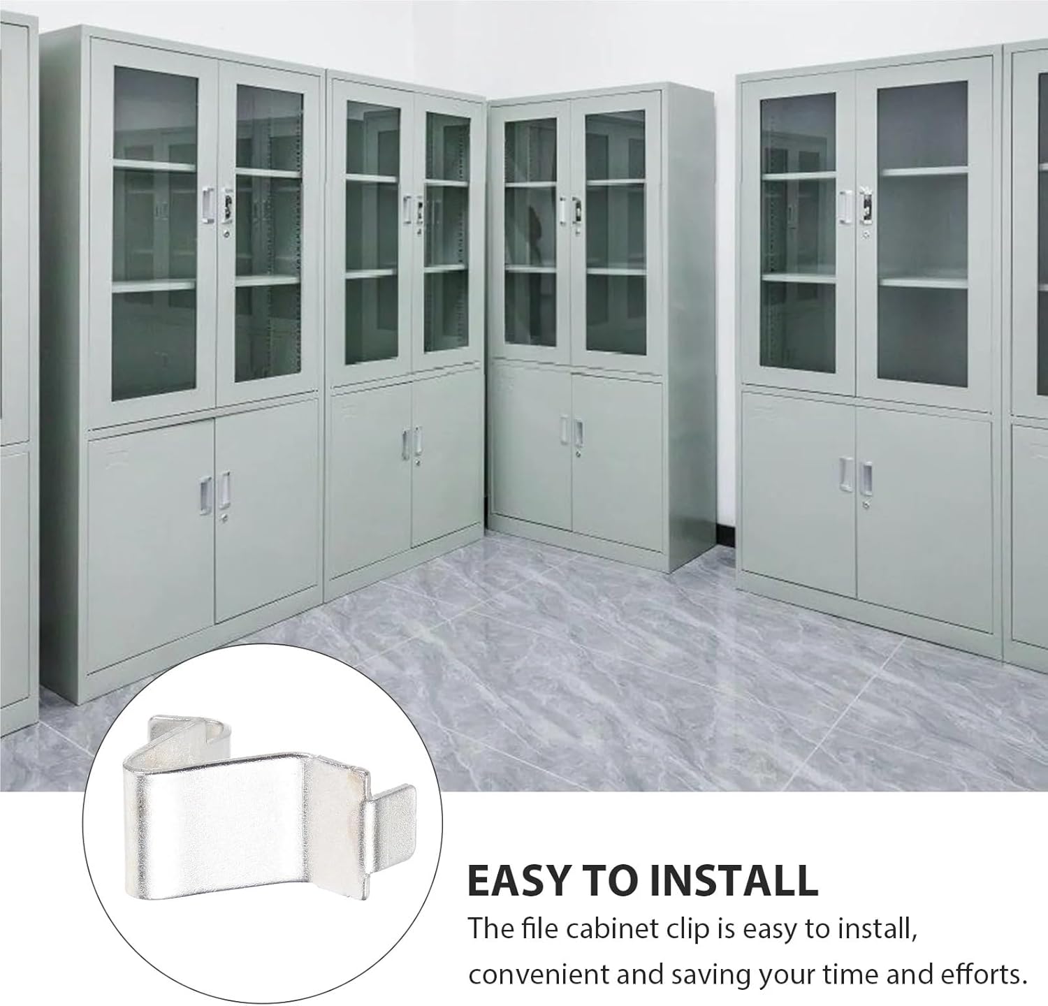 Metal Shelf Clips 200 pcs Heavy Duty Metal Cabinet Shelf Clips Durable Shelving Supports File Cabinets and Bookcases(2.50X1.60X1.60CM)
