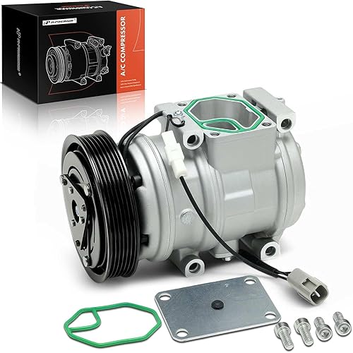A-Premium Compresor de aire acondicionado de CA con embrague compatible con Toyota Camry 3.0L 1994-2001, Avalon 3.0L 1995-1999, Solara 3.0L